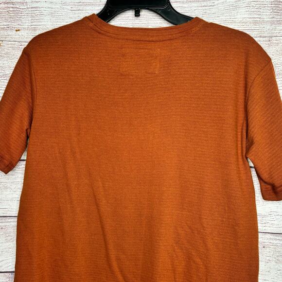 Sovreign Code Boys Rusty Orange Boys Short Sleeve Top Size Large 14/16 New - Picture 4 of 10